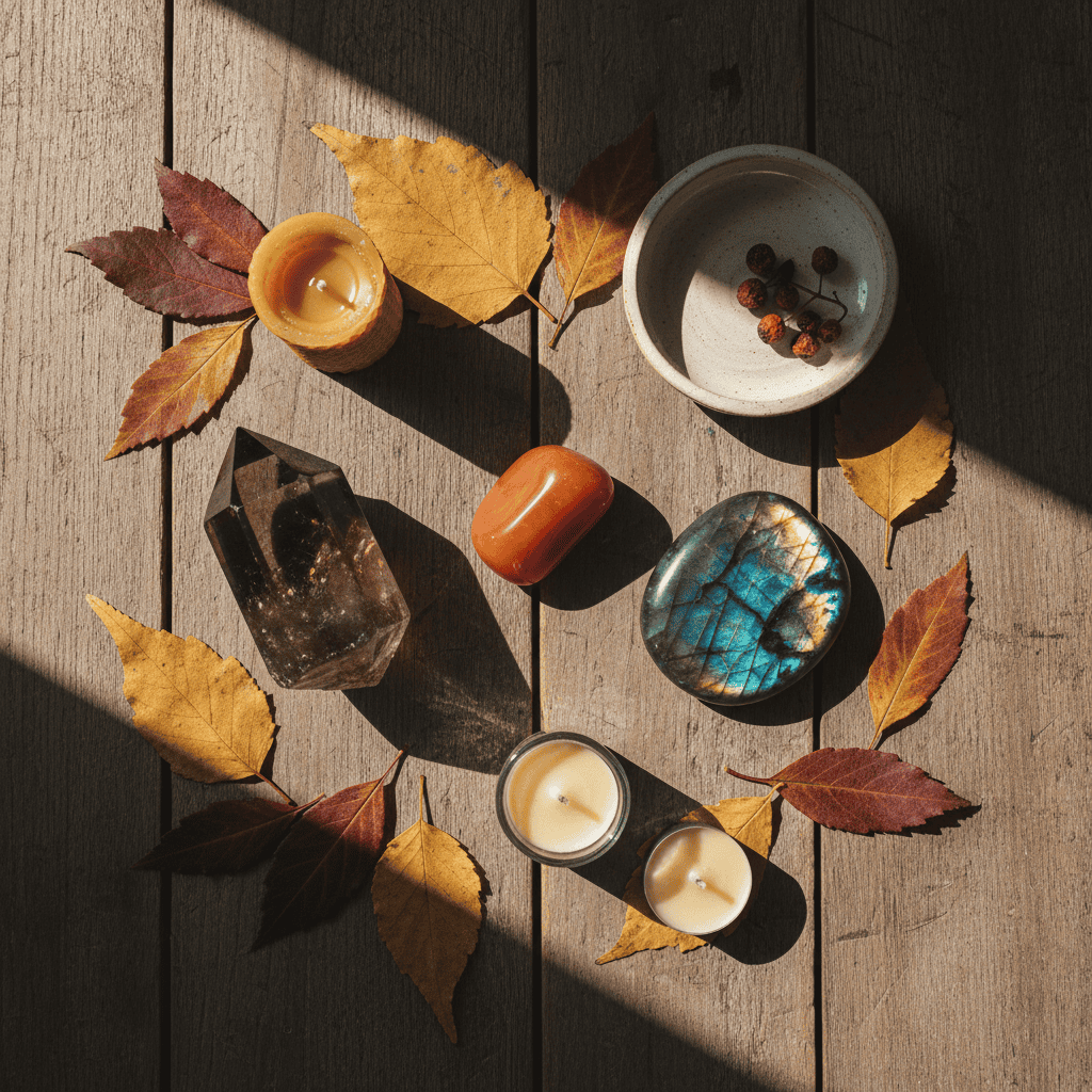 crystals to help align with October's spiritual energy